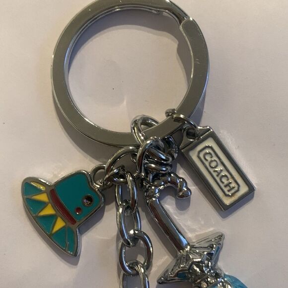 COACH  Springtime Keychain NWOT - Picture 2 of 4